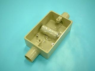 未来工業　露出スイッチボックス２方出１６　ＳＷ２－１６Ｊ