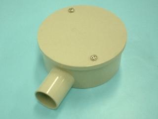 未来工業　露出用丸型ボックス１６１方出　ＰＶＭ１６－１ＫＪ