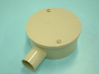 未来工業　露出用丸型ボックス２２１方出　ＰＶＭ２２－１ＫＪ