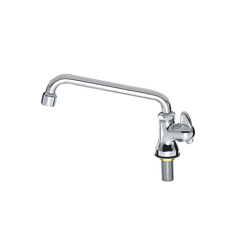 ＳＡＮＥＩ（サンエイ）ミニセラ泡沫立形上向自在水栓　レバーハンドル　９０度開閉　ＪＡ５７５Ｈ－１３