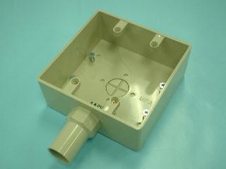 未来工業　露出スイッチボックス２ヶ用１方出１６　ＰＶＲ－１６ＷＪ