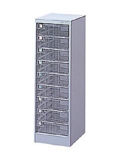 ナカバヤシ　フロアケース　アバンテＶ２　深型９段　ＡＦ－Ｍ９　グレー