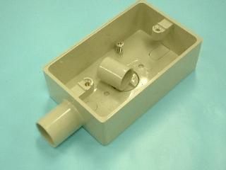 未来工業　露出スイッチボックス１方出２８　ＳＷ１－２８Ｊ