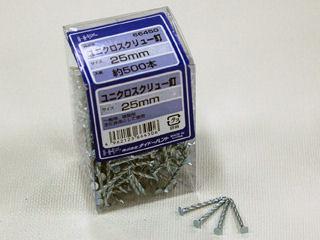 ＥＰユニクロスクリュー釘　＃１４×３８ｍｍ　２１０本入