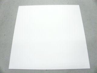 カットプリント　白　（約）９００×９００×２．５