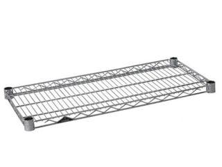 ルミナス　レギュラースチールシェルフ（棚板）　ポール径２５ｍｍ　幅７６×奥行３５．５ｃｍ　ＳＲ７６３５