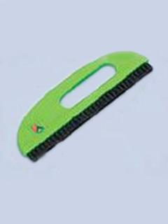 ＰＣ二行ブラシ　穴明　グリーン　１２－５０５７