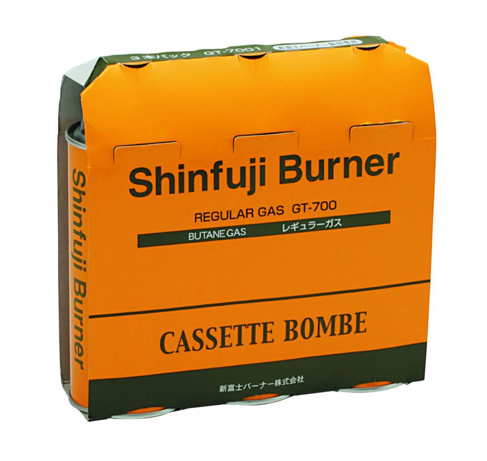 新富士バーナー　レギュラーガス　３本パック　ＧＴ－７００１