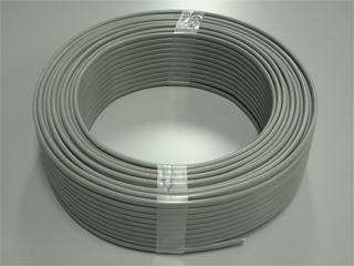 太陽ケーブルテック　６００Ｖビニル絶縁ビニルシースケーブル平形　ＶＶＦケーブル　２．０ｍｍ×２Ｃ　１００ｍ巻