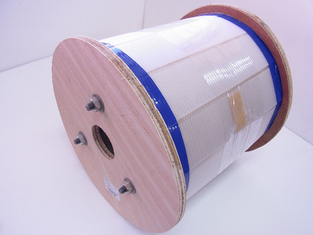 鉄コーティングワイヤー　６ｍｍ　青　Ｒ－ＩＶ６０Ｖ　２００ｍ