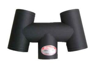 ホンマ製作所　黒耐熱煙突　Ｈ笠　煙突径１５０ｍｍ