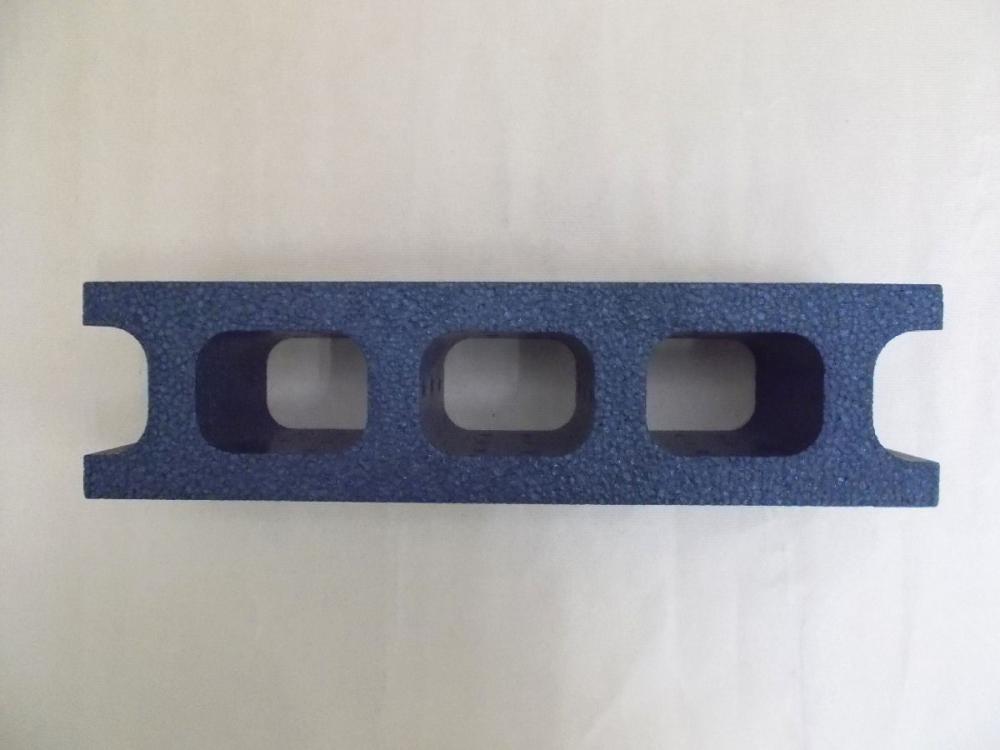 発泡　Ｋブロック（横割）　３９０×９５×１００ｍｍ　ブラック