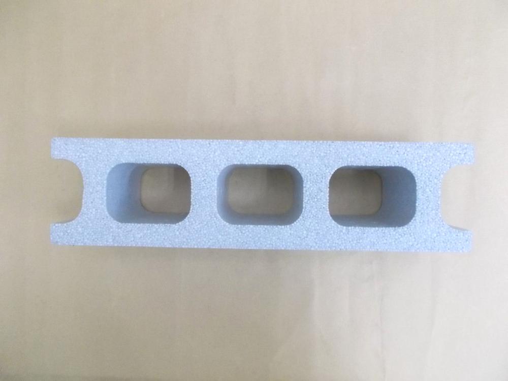 発泡　Ｋブロック（横割）　３９０×９５×１００ｍｍ　グレー