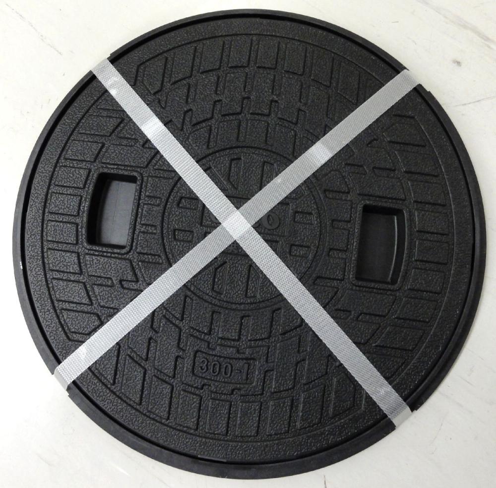 マンホールカバー丸枠セットＪＭ－６００Ｂ－２（ロックなし）