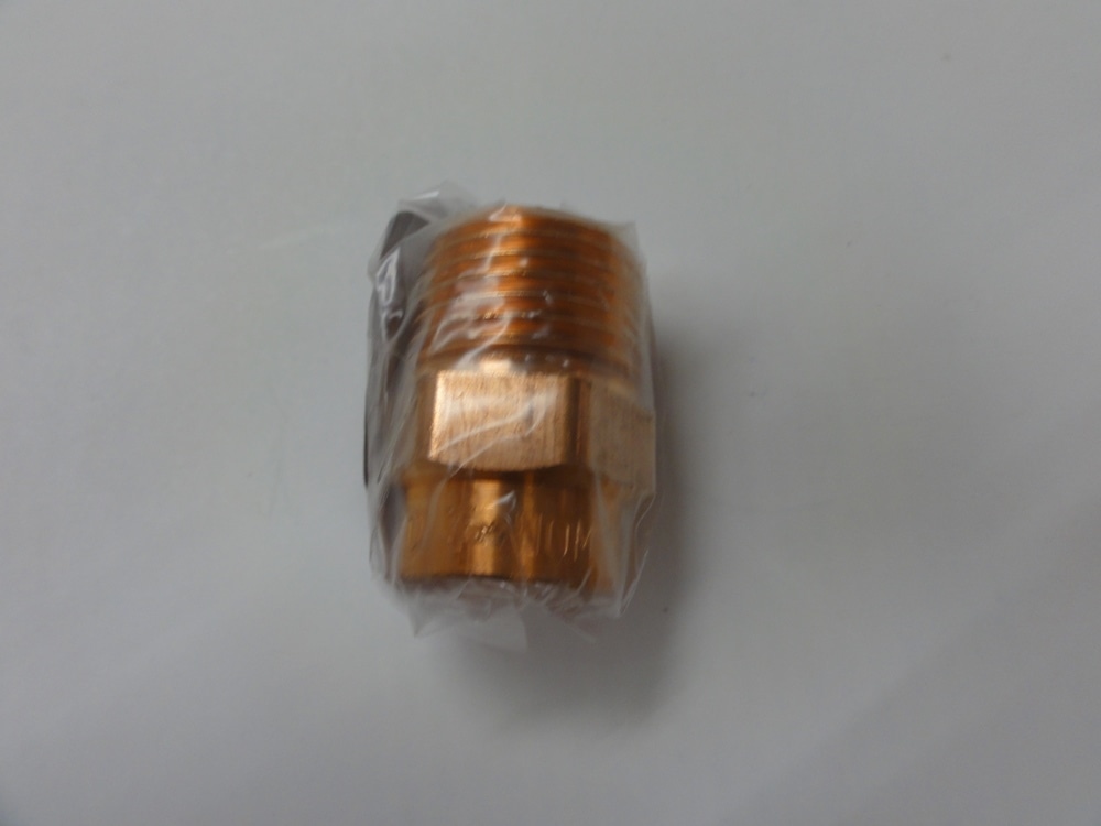 銅管継手オスアダプター　１／２