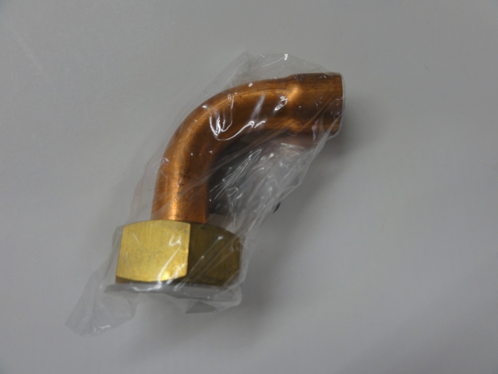 銅管エルボアダプター　Ｍ１４８Ａ－３／４×２２．２２