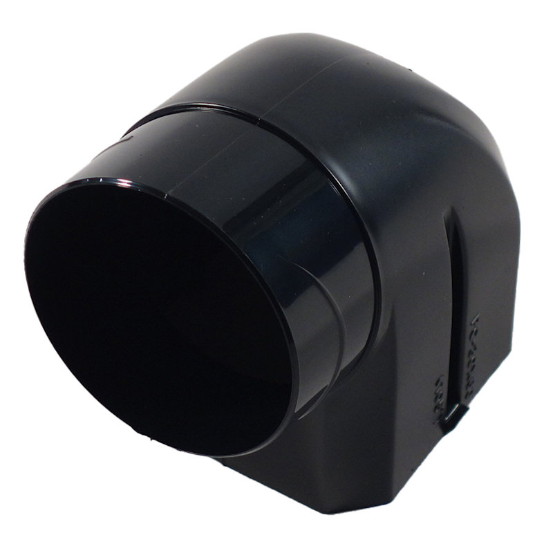 ＰＣ３０角丸エルボ黒ＭＱ６５９６