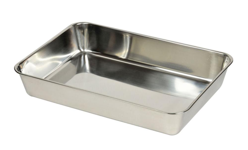 １８－８　ステンレス製角バット　６枚取