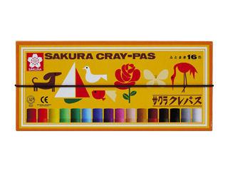 サクラ　クレパスふとまき　１６色