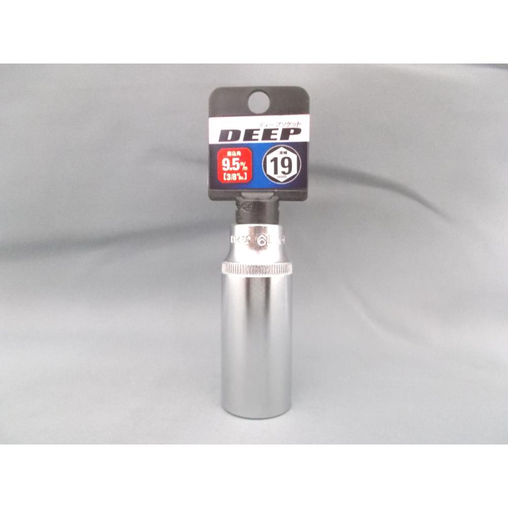 Ｋ－Ｆ　３／８ディープソケット　１９ｍｍ
