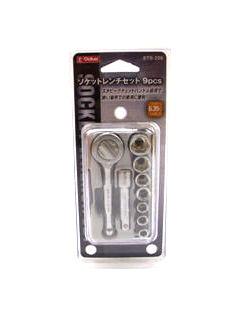 Ｅ－Ｖａｌｕｅ　ソケットレンチセット１／４　ＥＴＳ－２０９