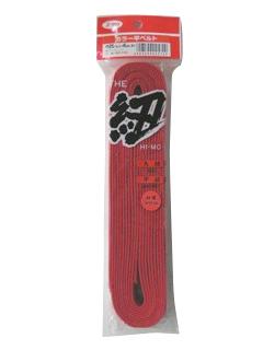 カラー平ベルト　レッド　ＡＤ－１０５　２５ｍｍ×４ｍ