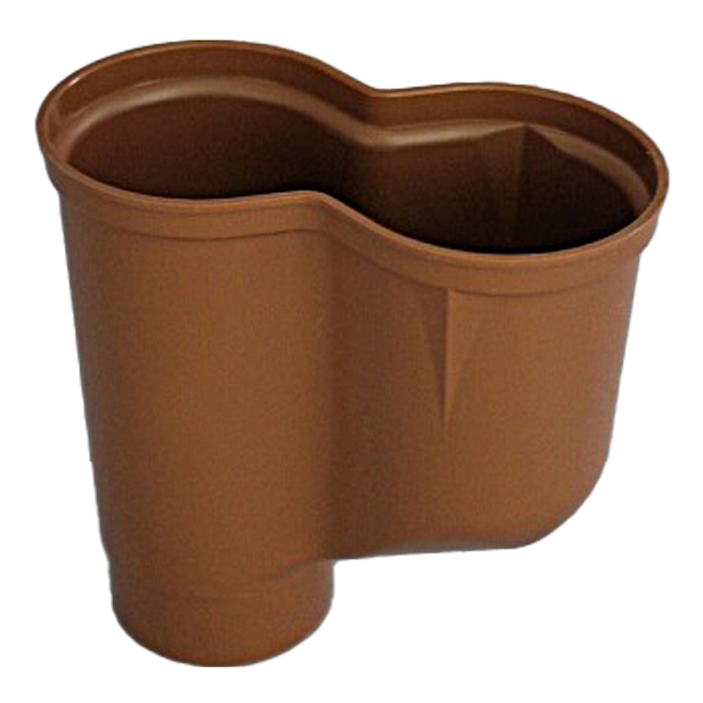 Ｐ型集水器　６０　赤　ＫＱ４８４８Ｊ