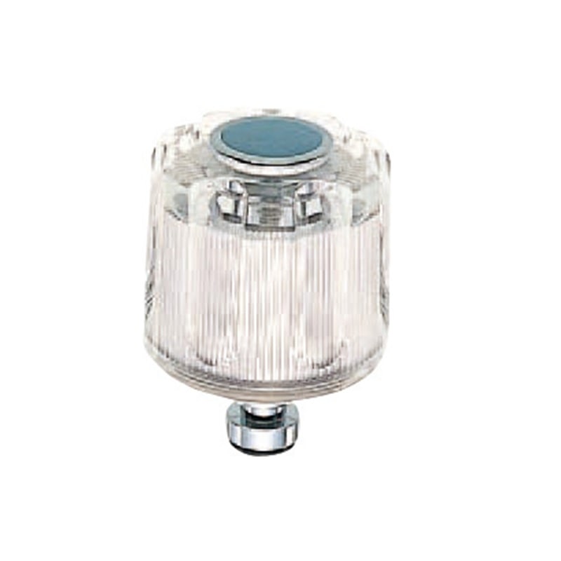 ＳＡＮＥＩ（サンエイ）給水栓上部　固定コマ付　クリスタルハンドル　呼び１３水栓用　ＰＲ１８ＡＫ－１３