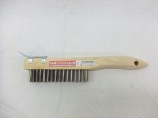 ＳＫ１１　木柄ワイヤーブラシＮＯ．５４　スクレーパー
