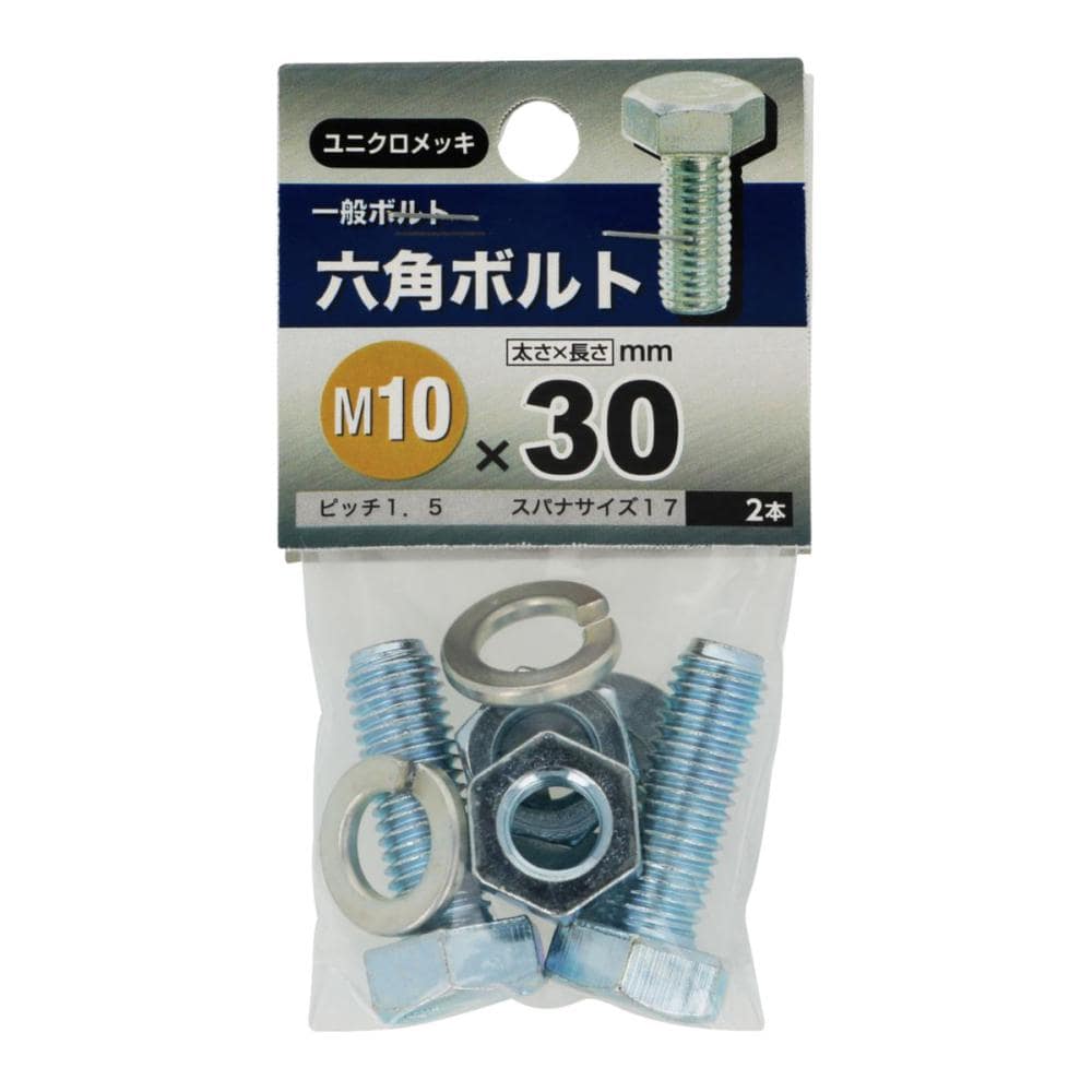 ６角ボルト　１０Ｘ３０