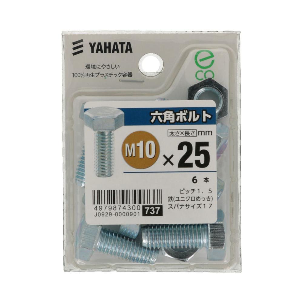 六角ボルト（中）１０×２５