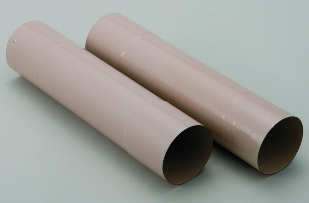 ホクアイ　ホーロー煙突　半直管　ベージュ　１０６ｍｍ