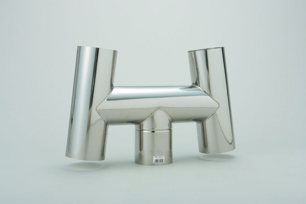 ホクアイ　ステンレス煙突　Ｈ笠　１０６ｍｍ