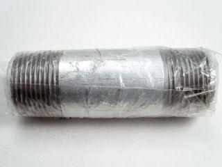 白継手　ロングニップル　２０×７５