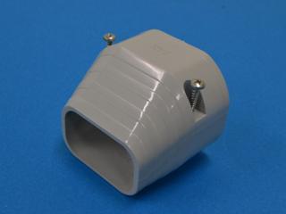 イナバ　スリムダクトＬＤ　端末カバー　（機器接続部用）　ＬＤＥＮ－７０Ｇ　グレー