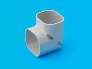 イナバ　スリムダクトＬＤ　コーナー立面９０°（立面９０°曲り）　ＬＤＣ－７０Ｉ　アイボリー