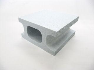 発泡　Ｋブロック（縦割）　１９５×１９０×１００ｍｍ　グレー