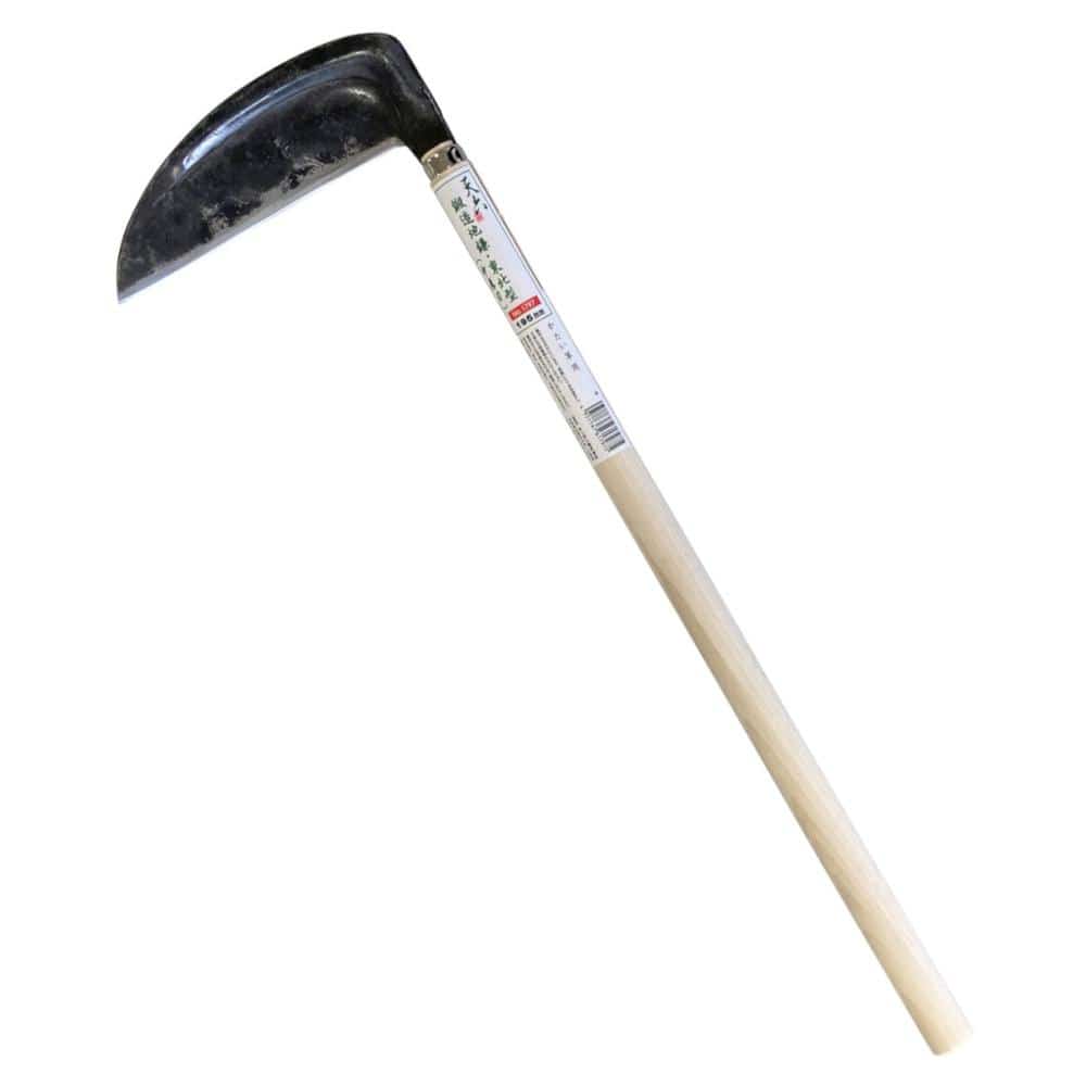 キンボシ　天六鍛造地鎌　東北型　中厚刃　１９５ｍｍ　ＮＯ１７９７