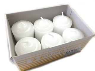 カメヤマ　安全コップローソク　６個入　替え