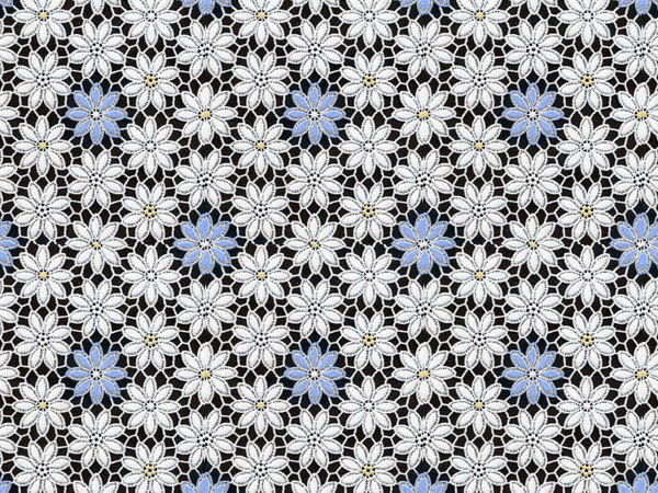 テーブルセンター　ＳＭ－４２３　ブルー　４０ｃｍ幅