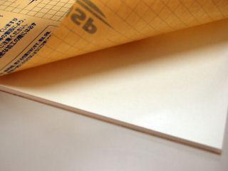 発泡スチレンボード　約３０３×４５５×５ｍｍ　片面糊付き