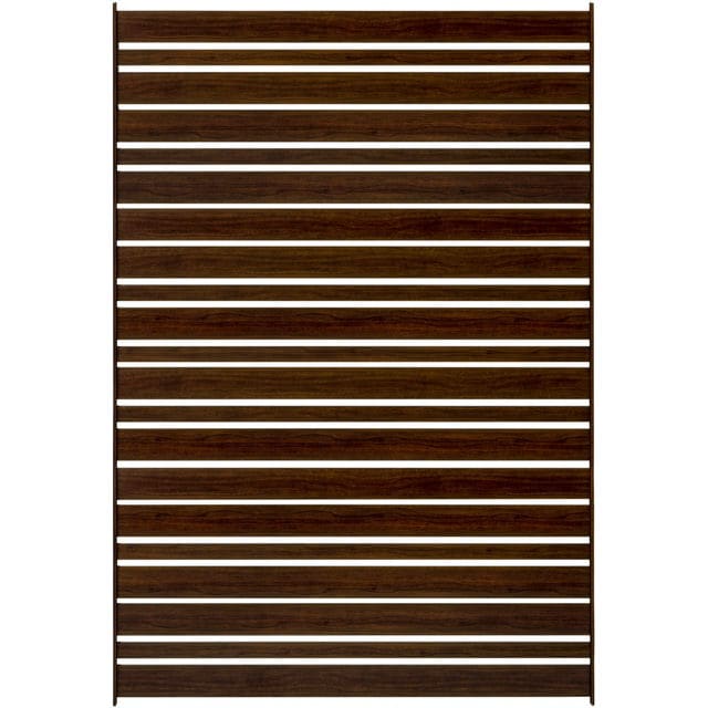 美ＷＯＯＤフェンス　シックボーダー１７６５　ブラウンウッド