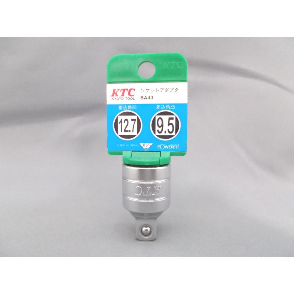 ＫＴＣ　Ｋ１２．７ｓｑソケット　　アダプターＢＡ４３－Ｈ