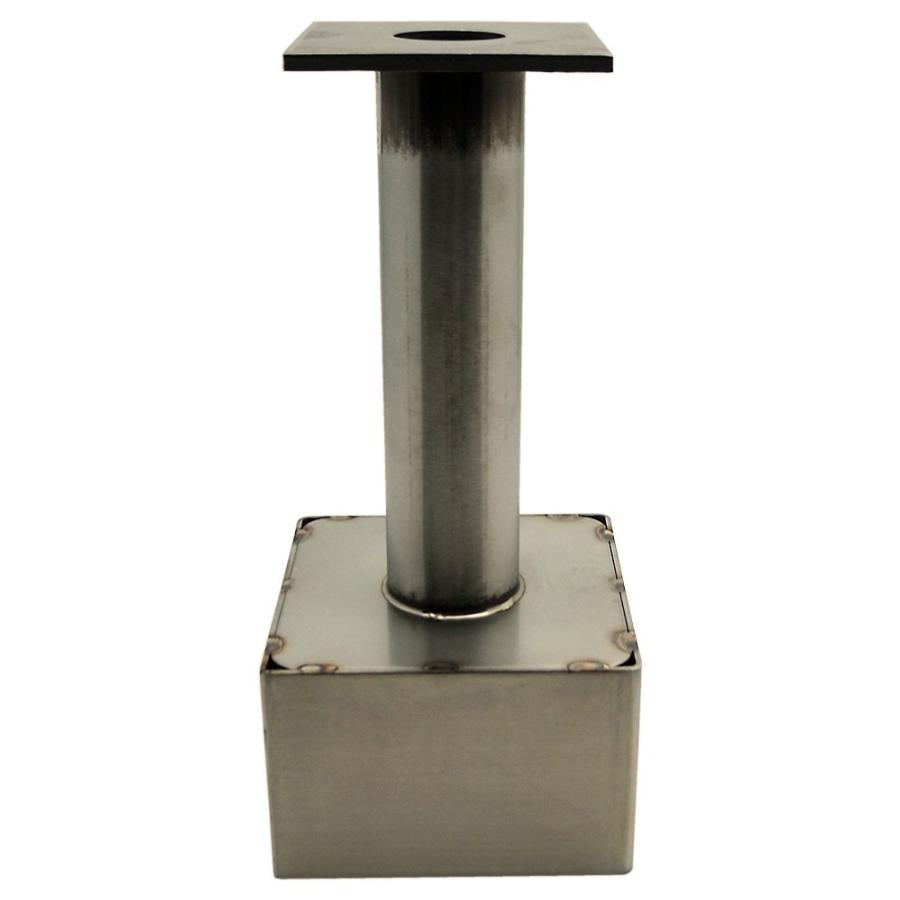 ケイ・ジー・ワイ工業　ステンレス柱受　角型　１００角