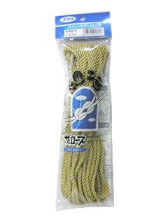 パイレンカラーロープ　４ｍｍ×８ｍ　ゴールド