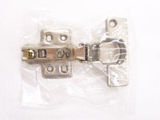 スライド丁番　半かぶせ３５　キャッチ付