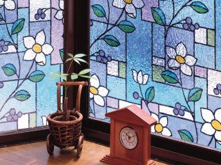 窓飾りシート　４６ｃｍ丈×９０ｃｍ巻　ＧＬＳ－４６５７