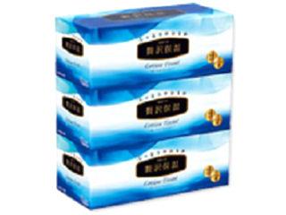 エリエール　贅沢保湿ティッシュ　２００Ｗ　３箱パック
