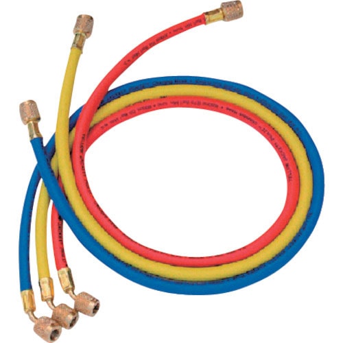 イエロージャケット　Ｒ４１０Ａ用チャージングホースプラス２　１５２ｃｍ　３本パック　Ｙ２１５８５＿