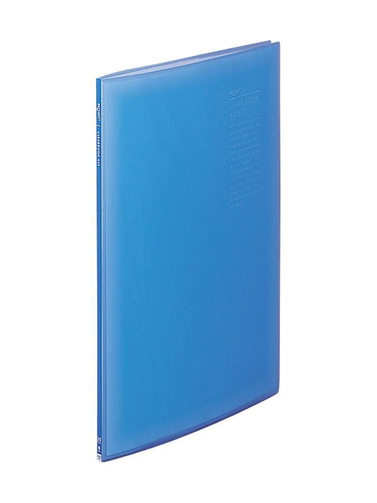 リヒト　クリアブック　Ａ３Ｌ２０枚　ブルー